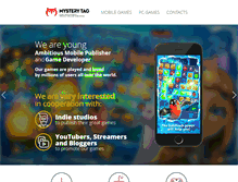 Tablet Screenshot of mysterytag.com